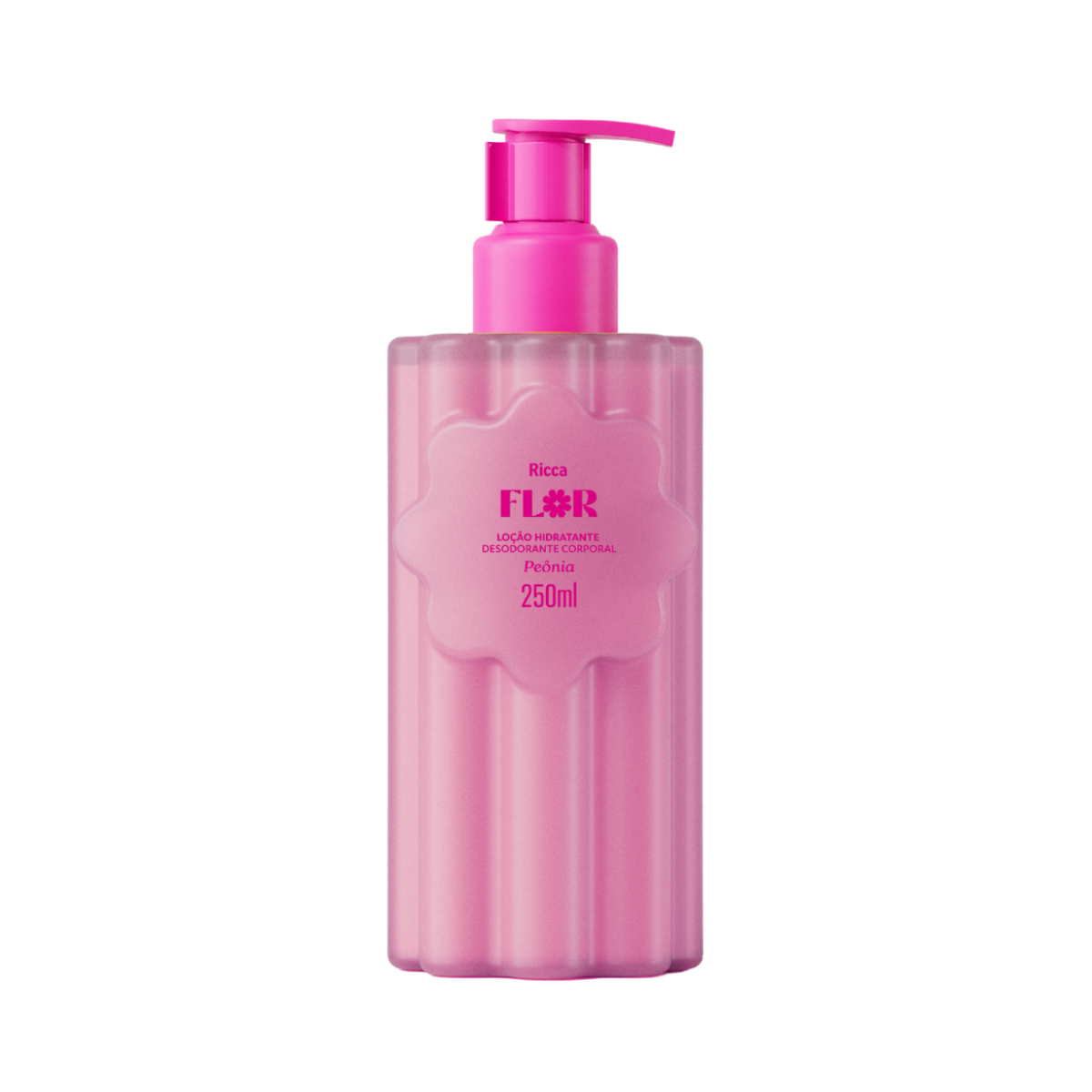 LOÇÃO HIDRATANTE DEO CORPORAL RICCA FLOR PEÔNIA 200ML