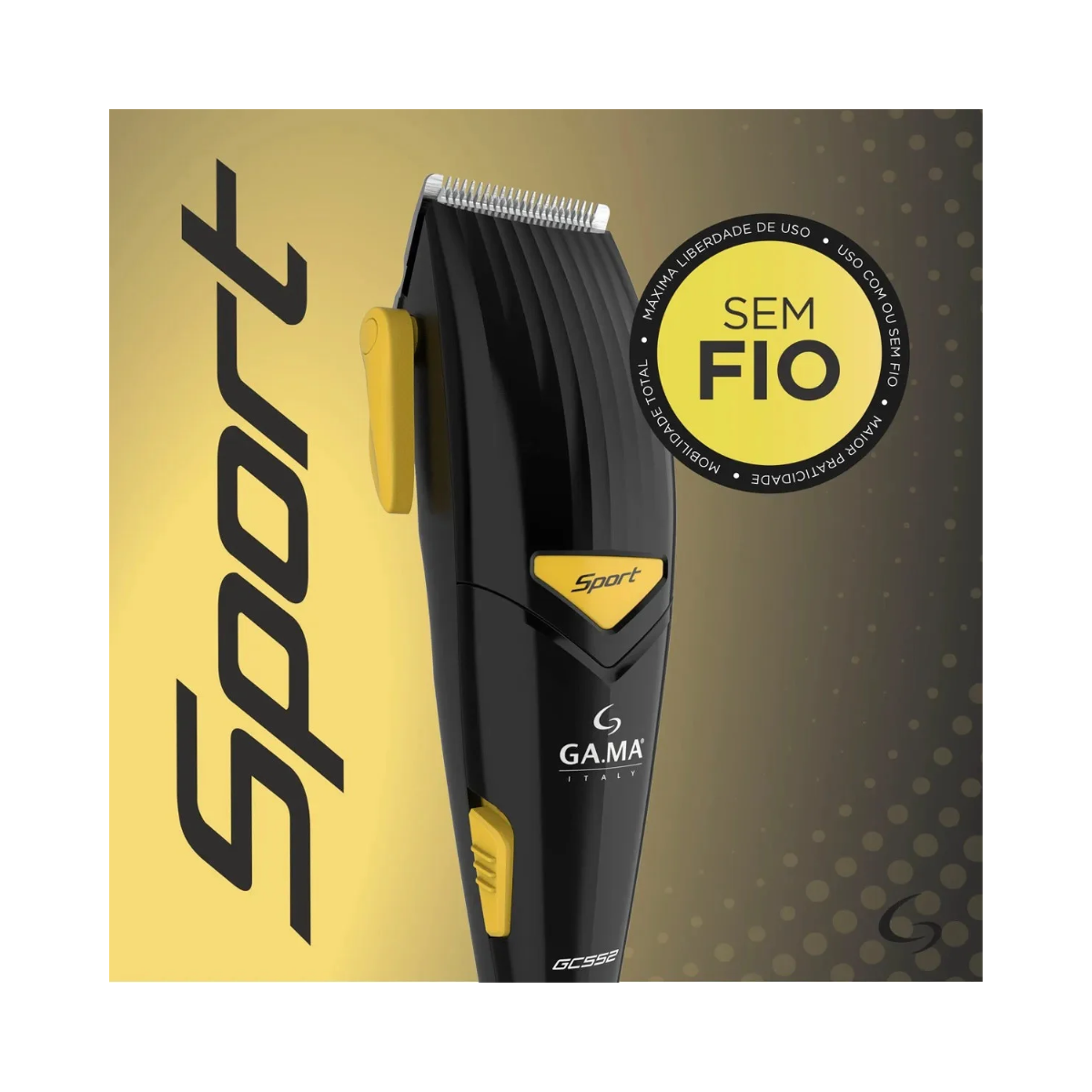 MÁQUINA DE CORTE GC552 SPORT BIVOLT - USB GAMA ITALY