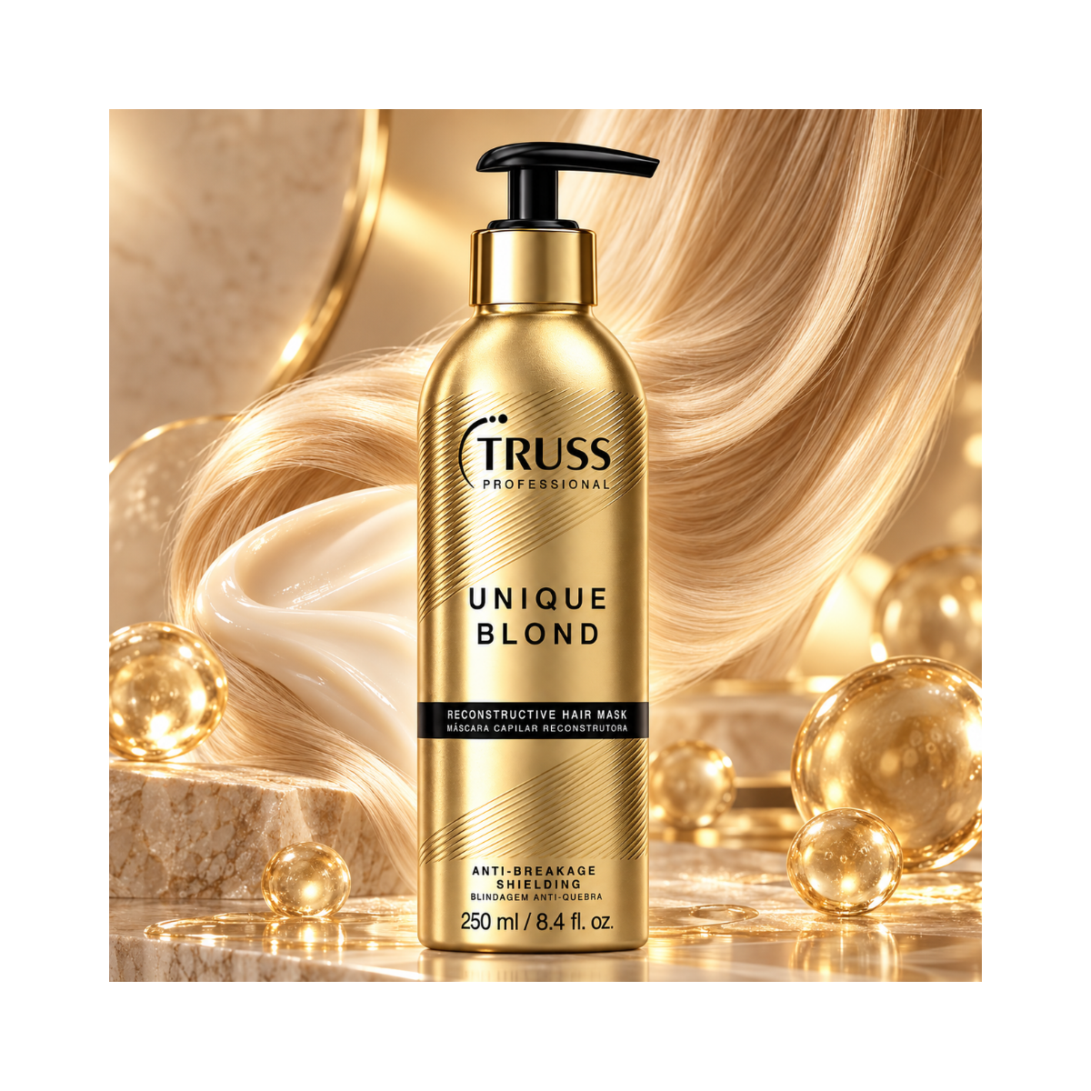 MÁSCARA CAPILAR UNIQUE BLOND 250ML