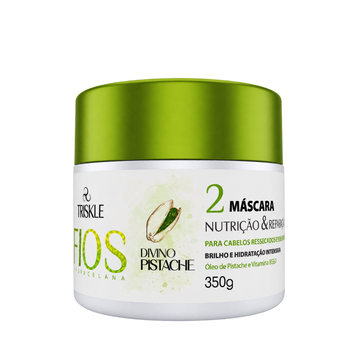 MÁSCARA FIOS DIVINO PISTACHE TRISKLE 350G