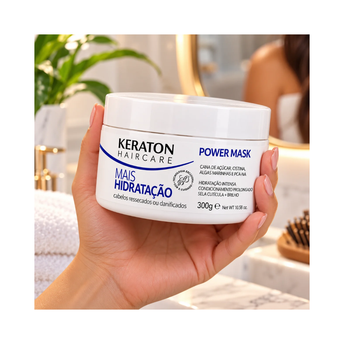 MÁSCARA KERATON MAIS NUTRIÇÃO KERT 300G