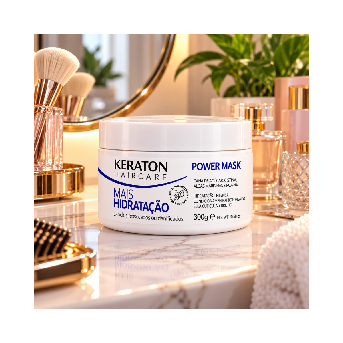 MÁSCARA KERATON MAIS NUTRIÇÃO KERT 300G