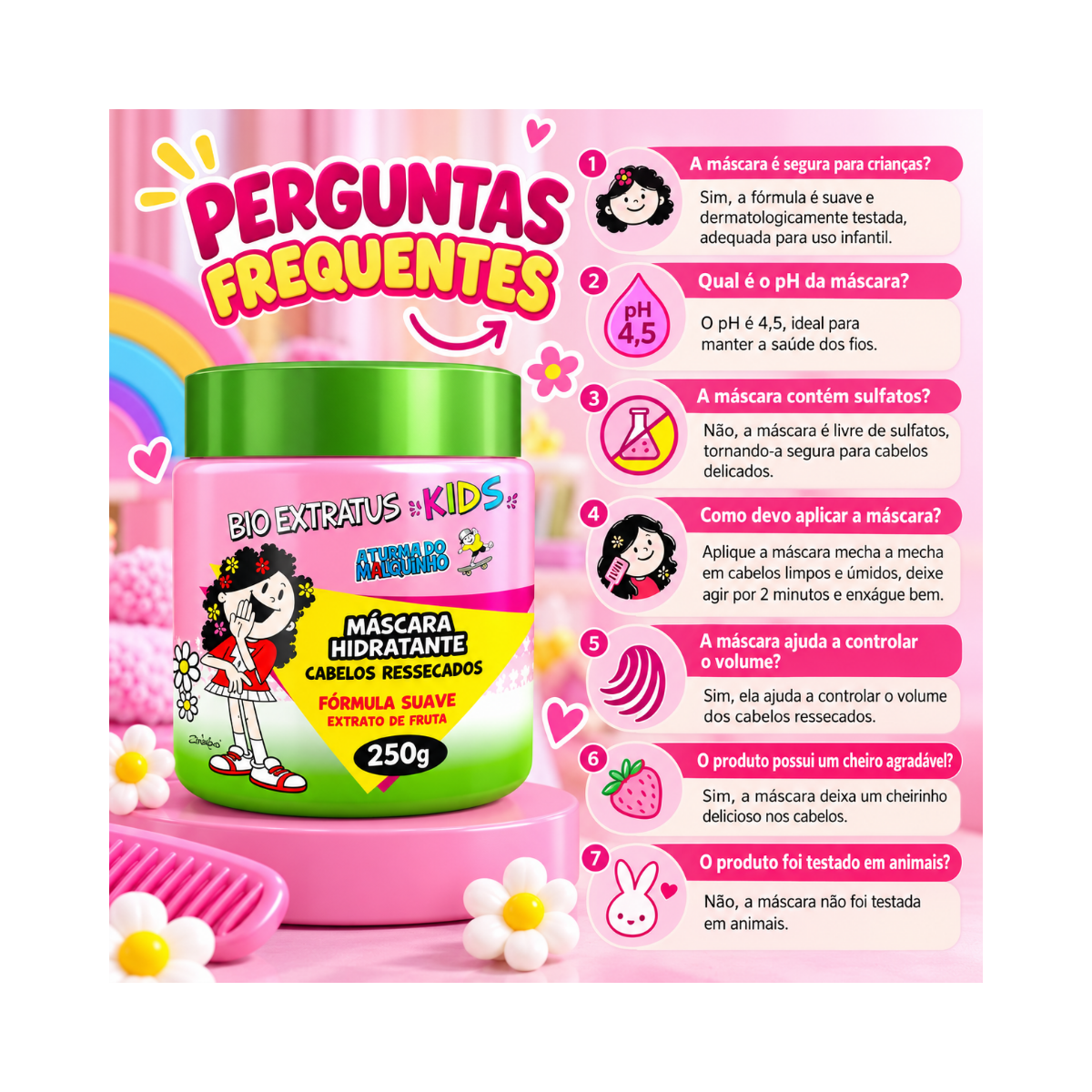 MÁSCARA KIDS BIO EXTRATUS 250G