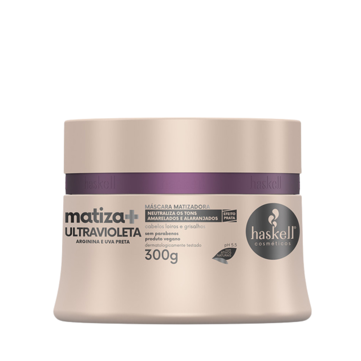 MASCARA MATIZA MAIS ULTRA VIOLETA HASKELL 300GR