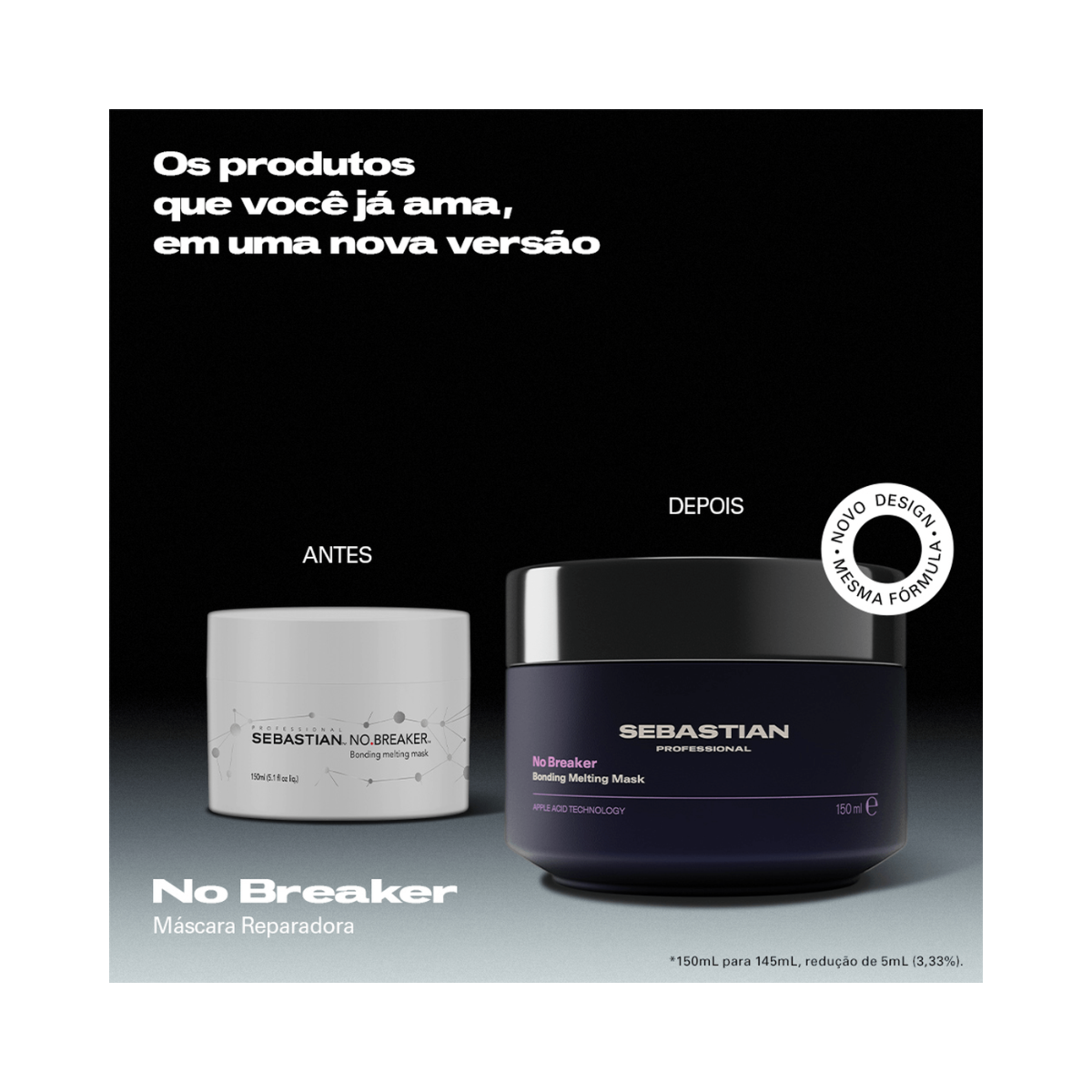 MÁSCARA WELLA SEBASTIAN NO BREAKER 145ML