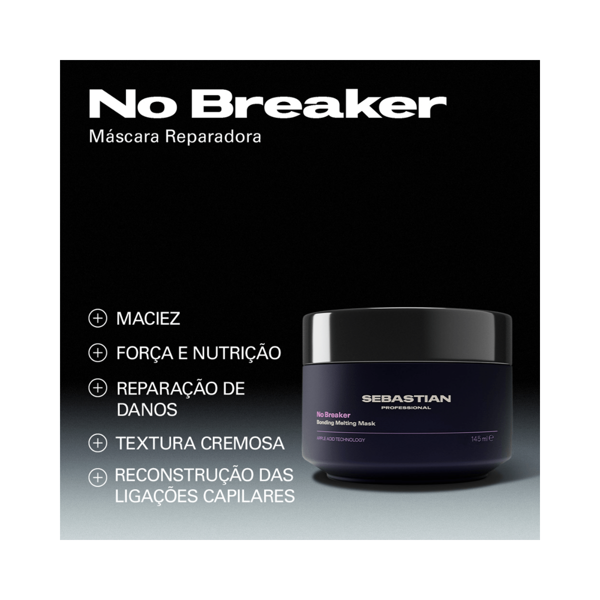 MÁSCARA WELLA SEBASTIAN NO BREAKER 145ML