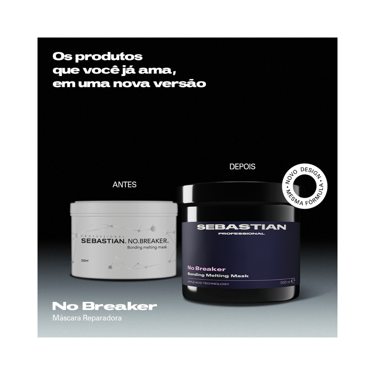 MÁSCARA WELLA SEBASTIAN NO BREAKER 500ML