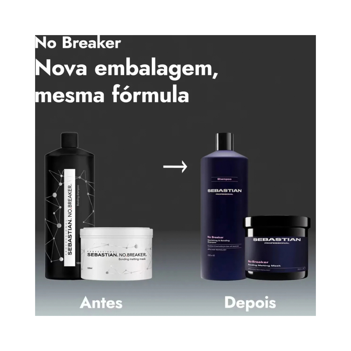MÁSCARA WELLA SEBASTIAN NO BREAKER 500ML
