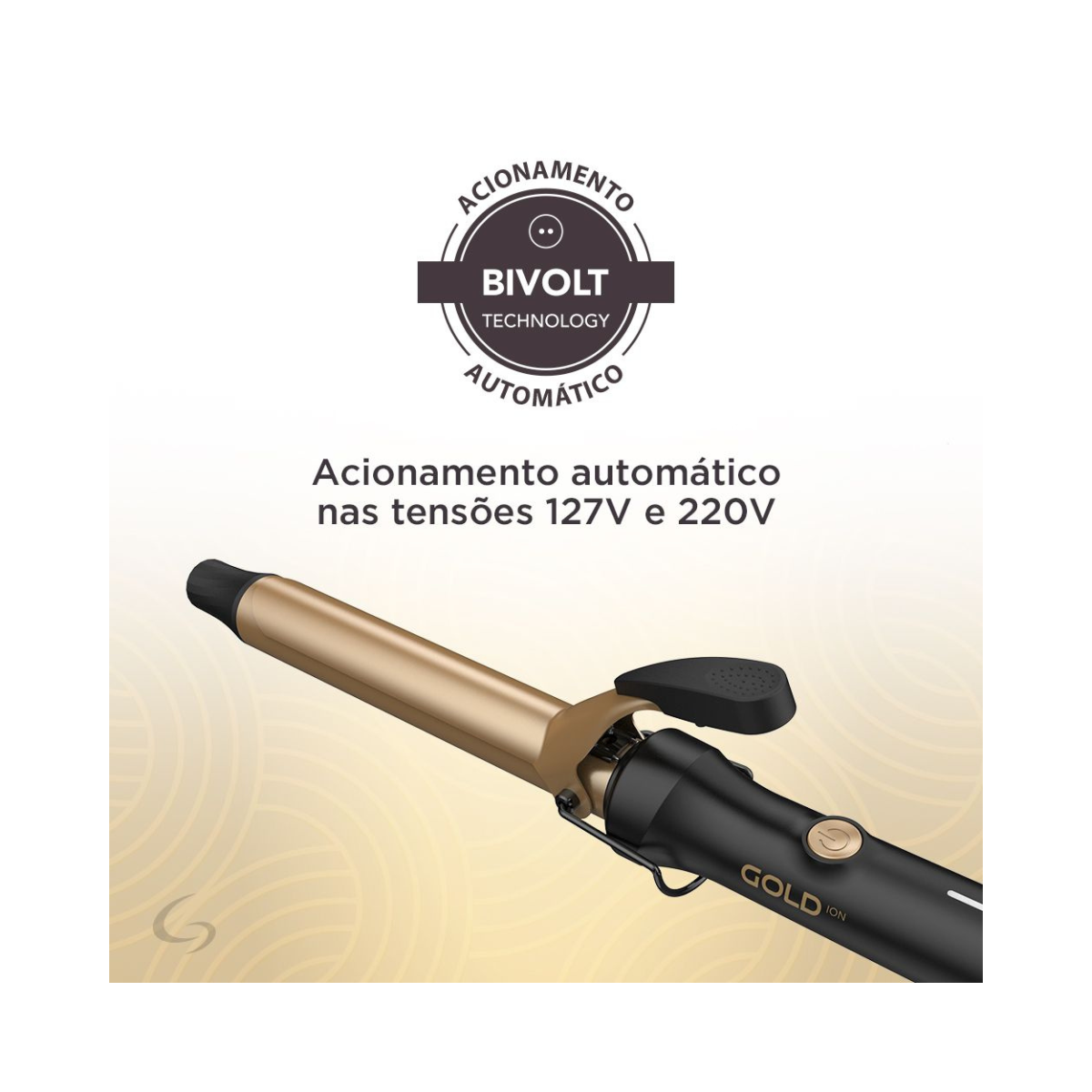 MODELADOR GOLD ION GAMA ITALY 25MM BIVOLT