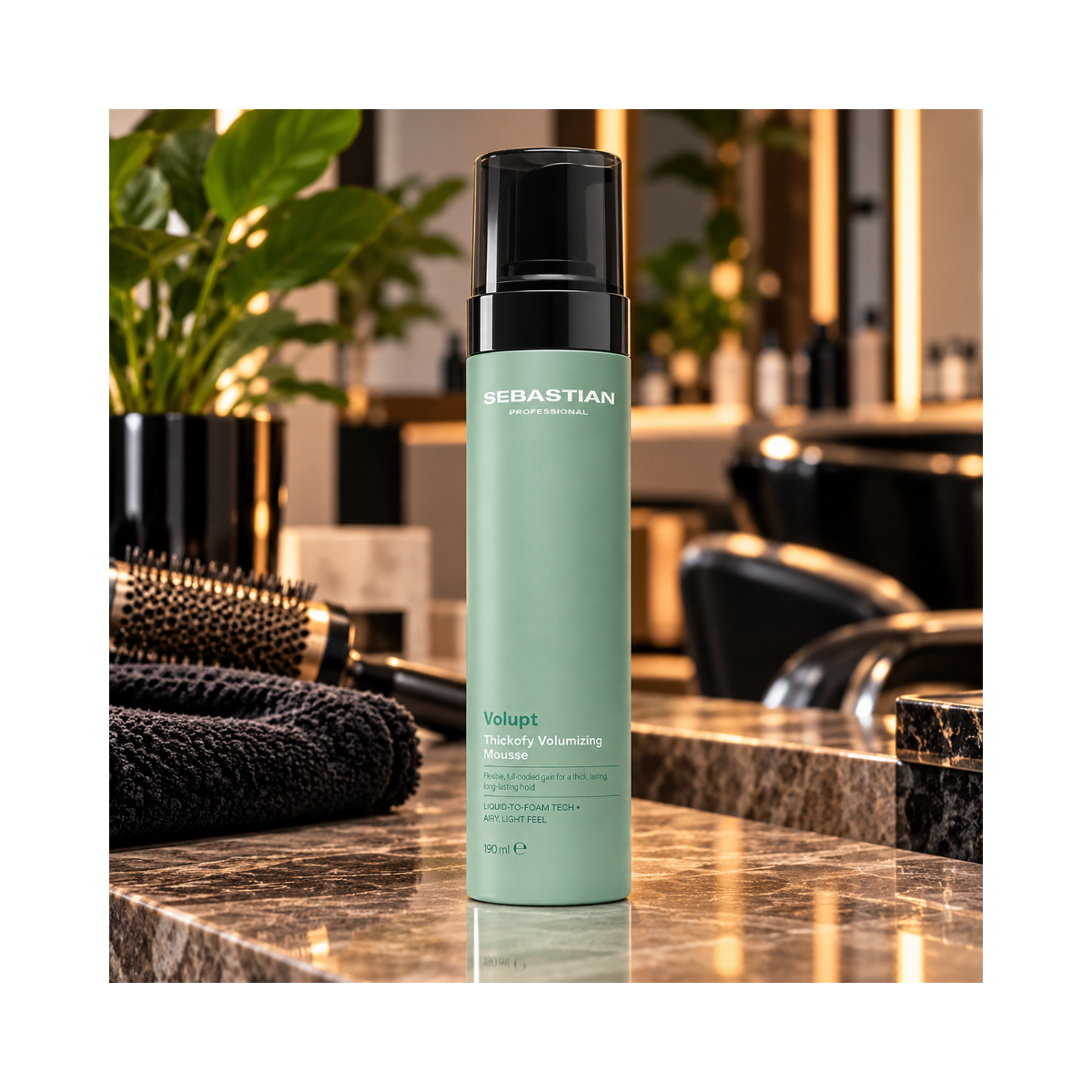 MOUSSE WELLA SEBASTIAN VOLUPT 190ML