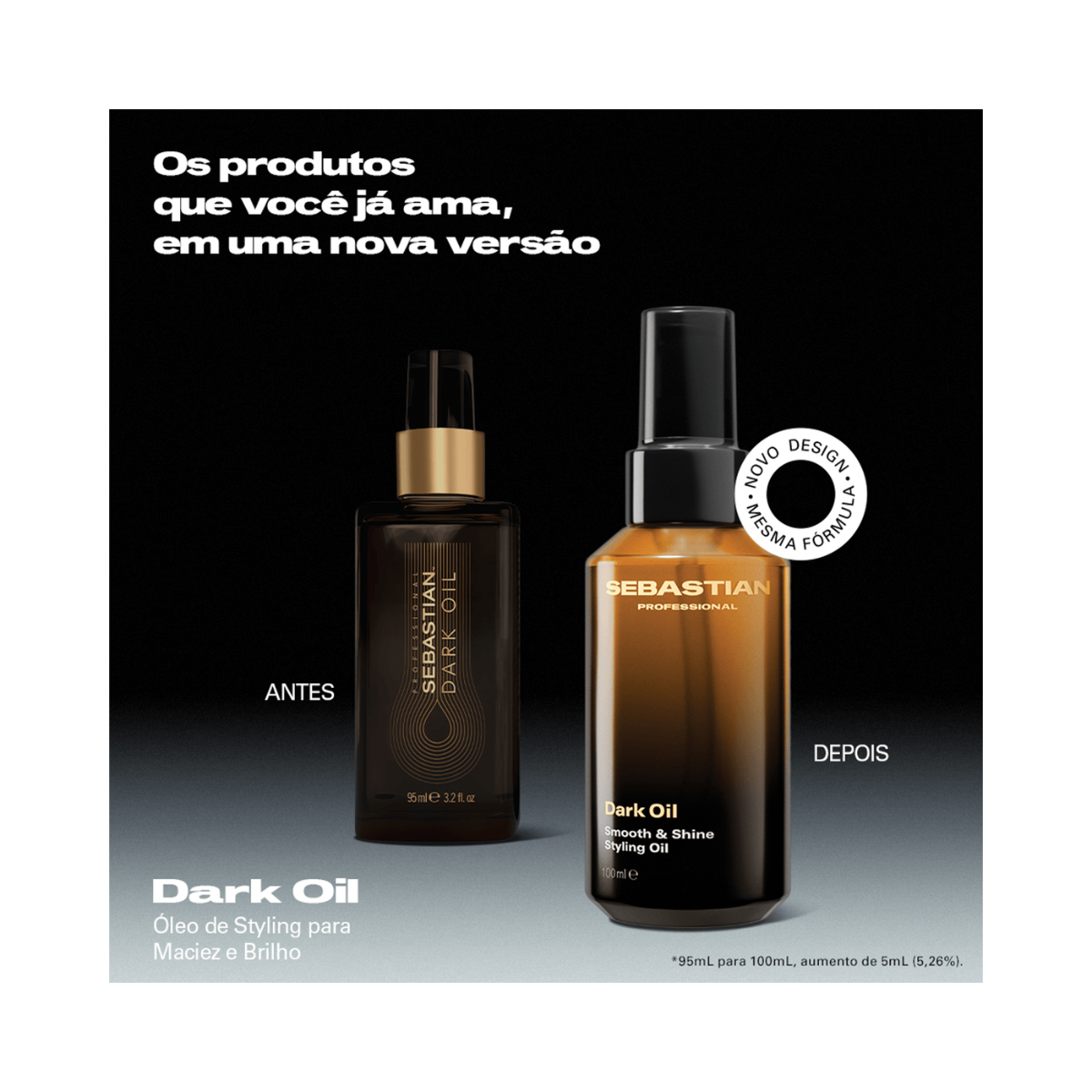 ÓLEO SEBASTIAN PROFESSIONAL DARK OIL 95ML