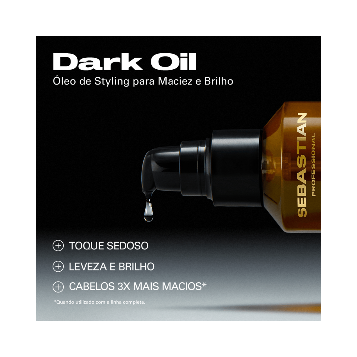 ÓLEO SEBASTIAN PROFESSIONAL DARK OIL 95ML
