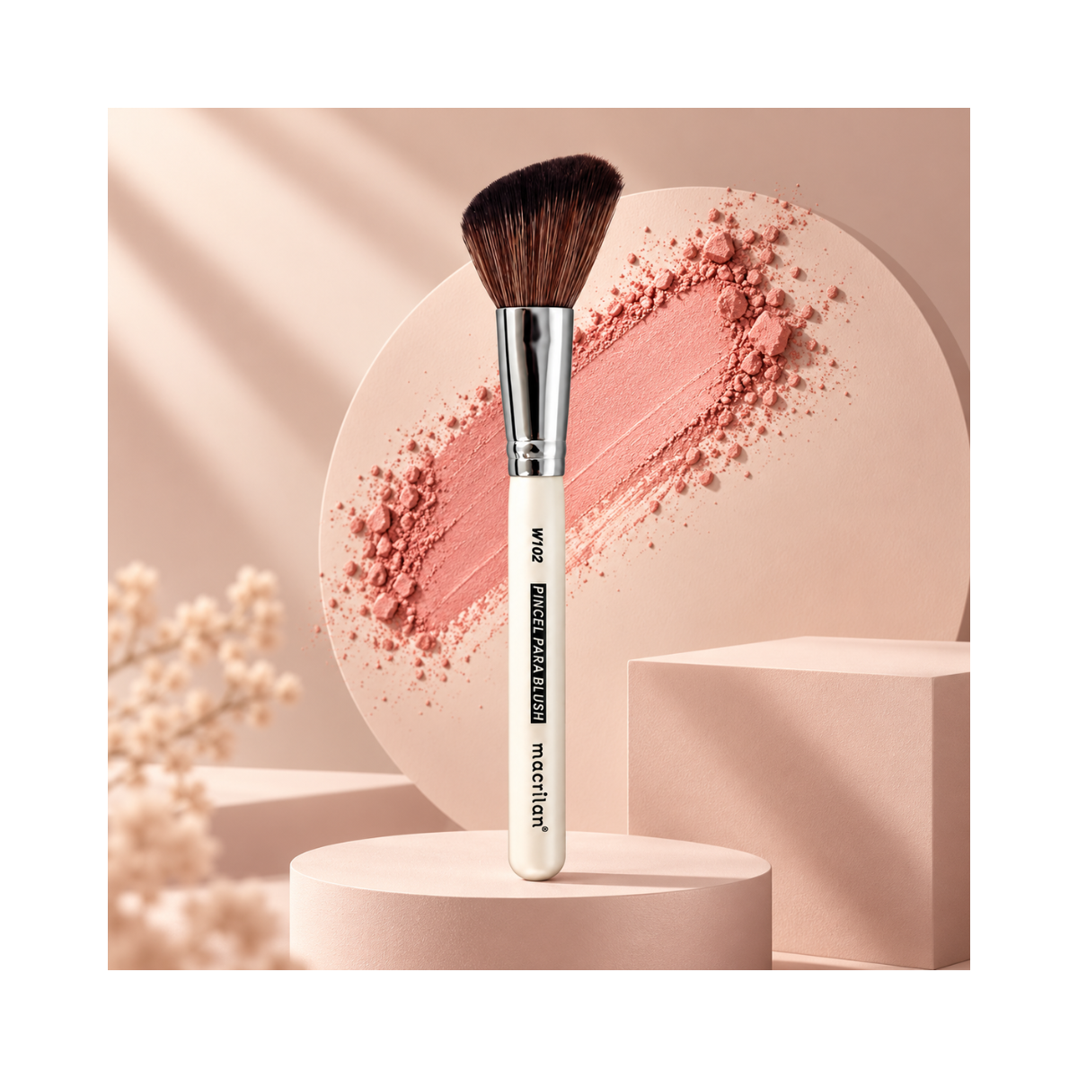 PINCEL PARA BLUSH MACRILAN W102