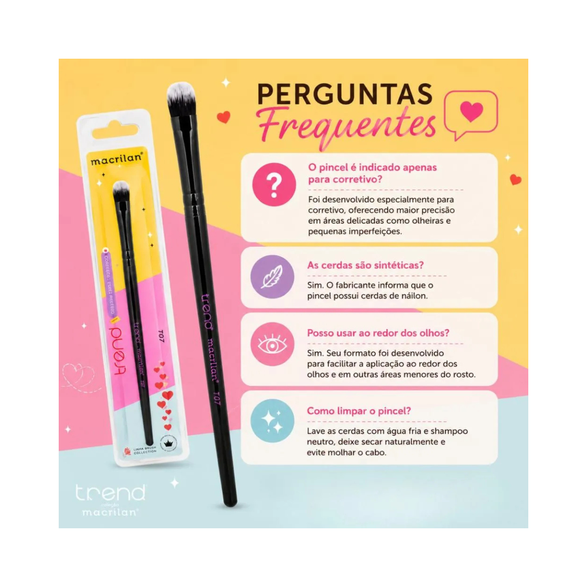 PINCEL PARA CORRETIVO MACRILAN T07