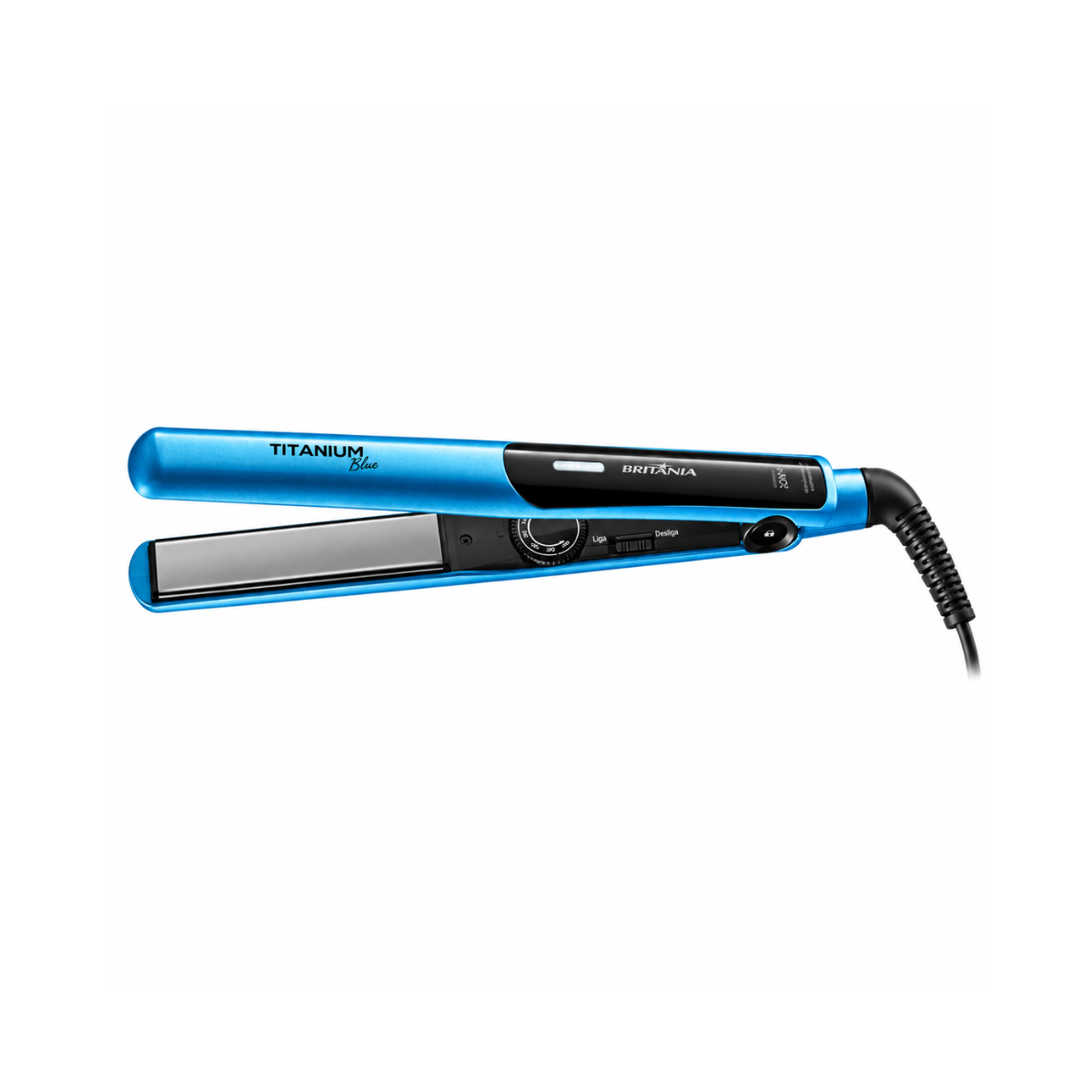PRANCHA TITANIUM BLUE BRITÂNIA BIVOLT
