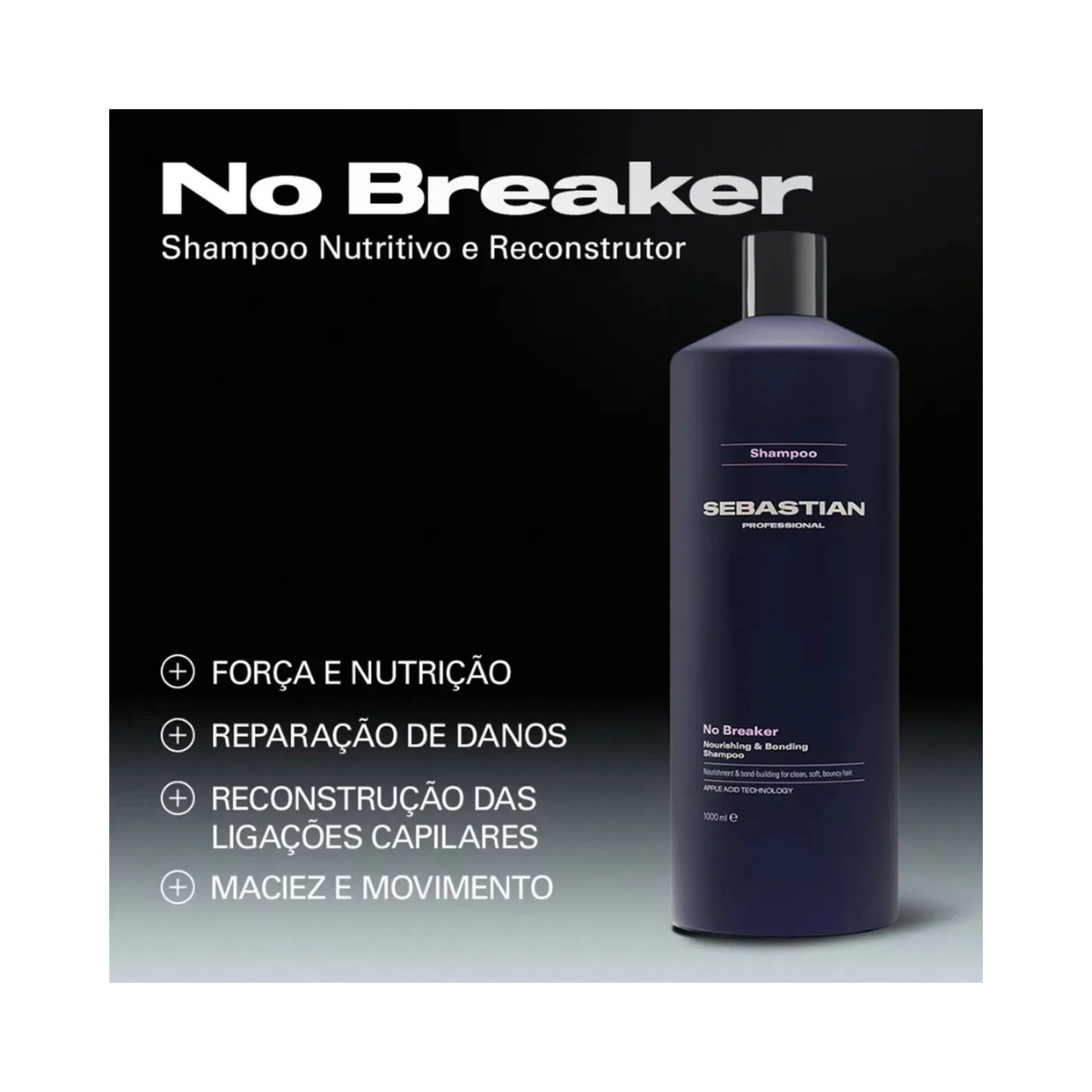 PRÉ-SHAMPOO SEBASTIAN PROFESSIONAL NO BREAKER 1000ML