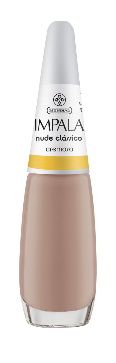 ESMALTE CREMOSO A COR DA MODA NUDE CLASSICO IMPALA 7,5ML