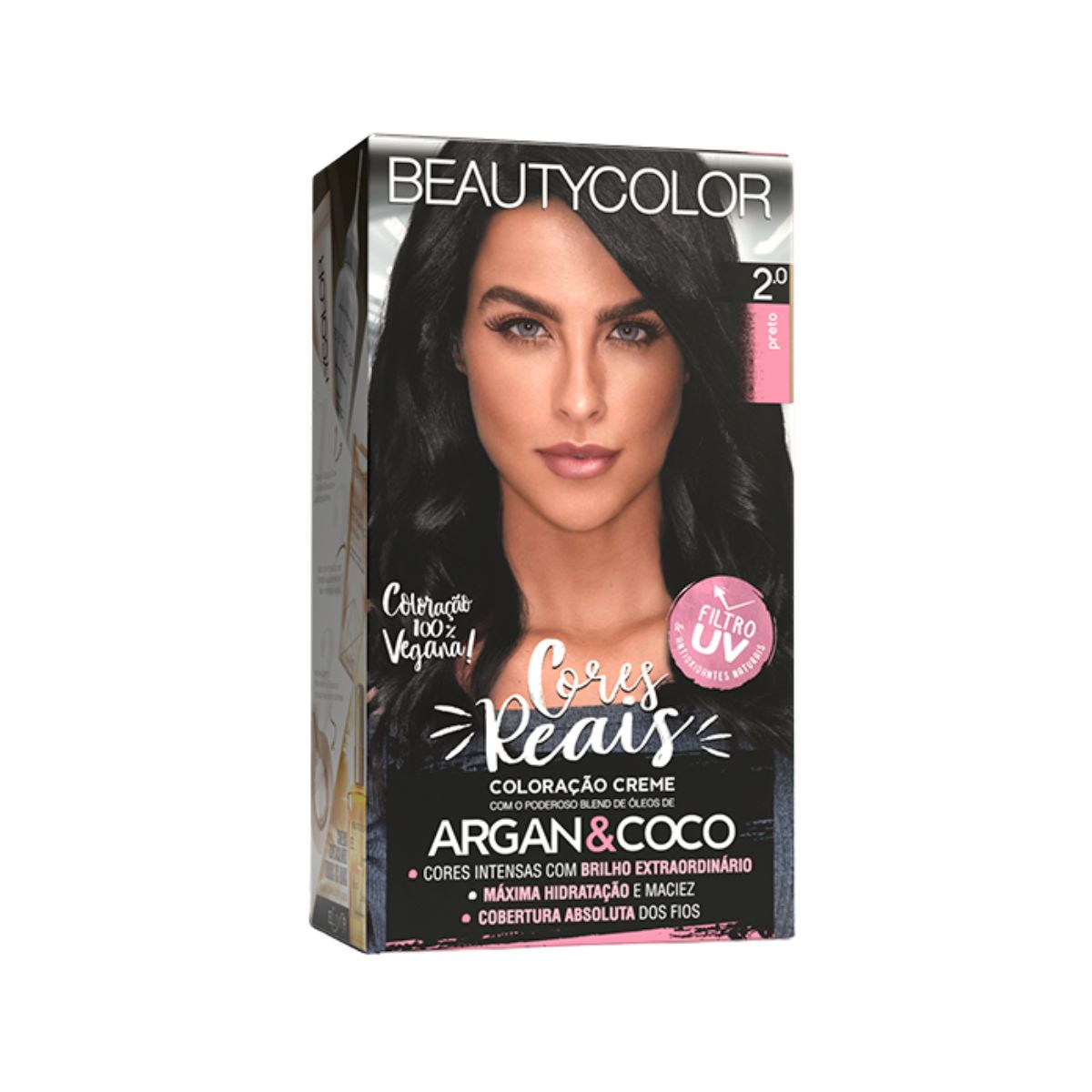 COLORAÇÃO KIT 2.0 PRETO BEAUTY COLOR