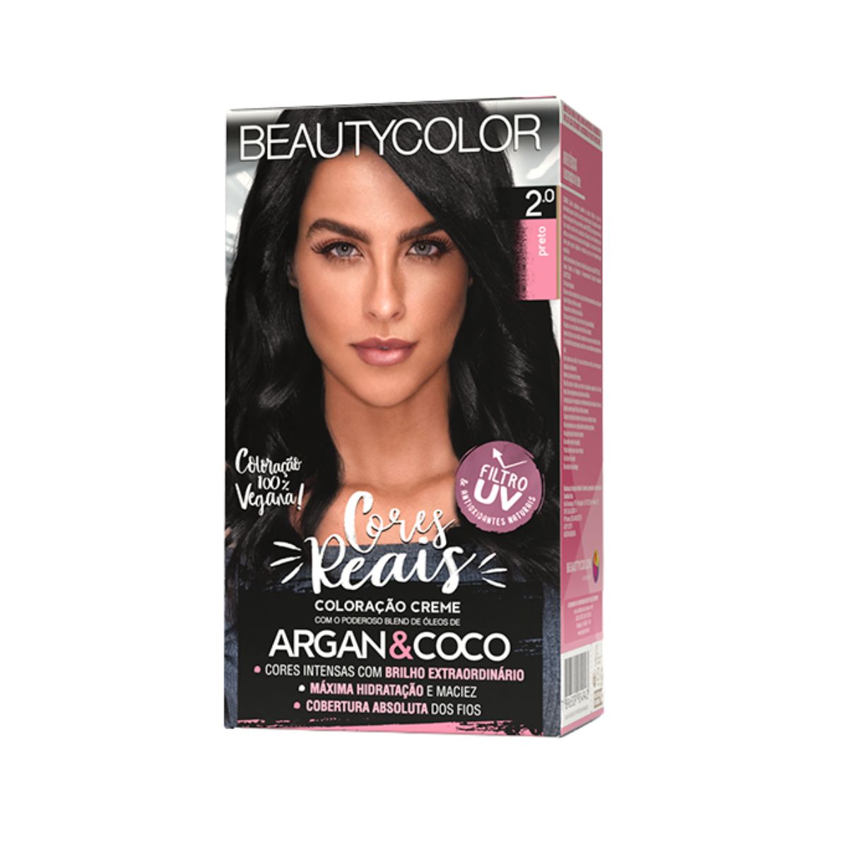 COLORAÇÃO KIT 2.0 PRETO BEAUTY COLOR