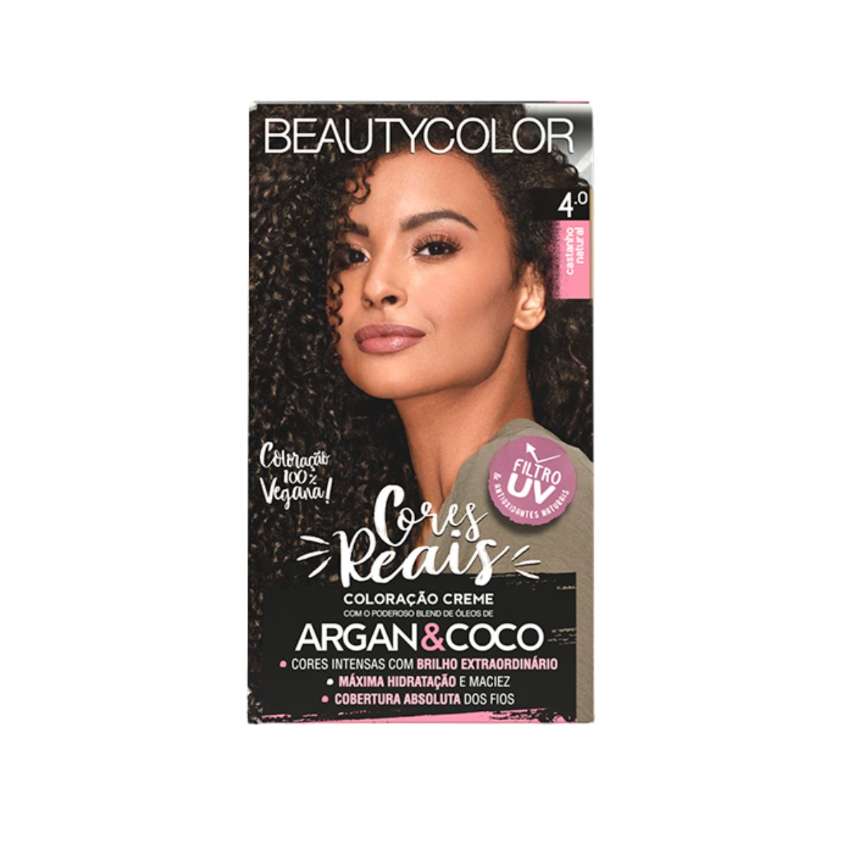COLORAÇÃO 4.0 CASTANHO NATURAL BEAUTY COLOR