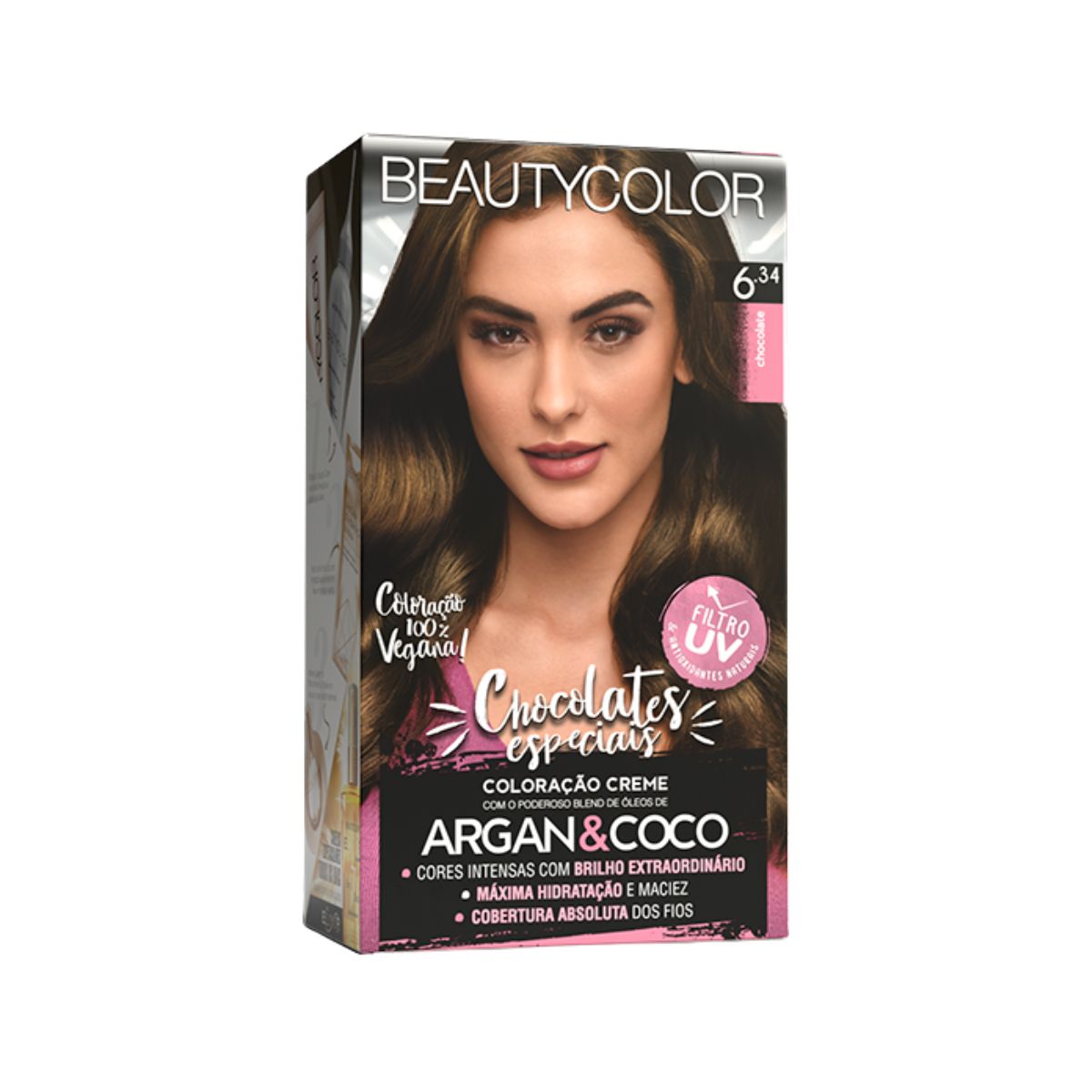 COLORAÇÃO 6.34 CHOCOLATE BEAUTY COLOR