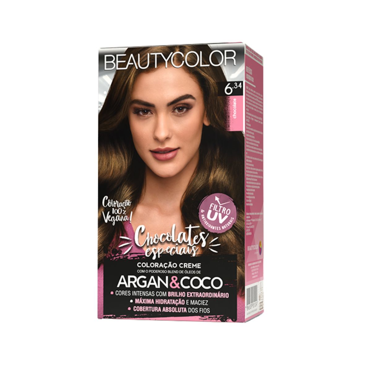 COLORAÇÃO 6.34 CHOCOLATE BEAUTY COLOR