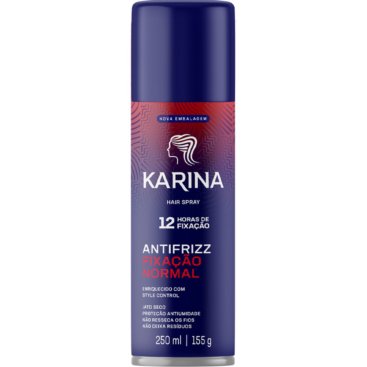 SPRAY FIXADOR CAPILAR NORMAL KARINA 250ML