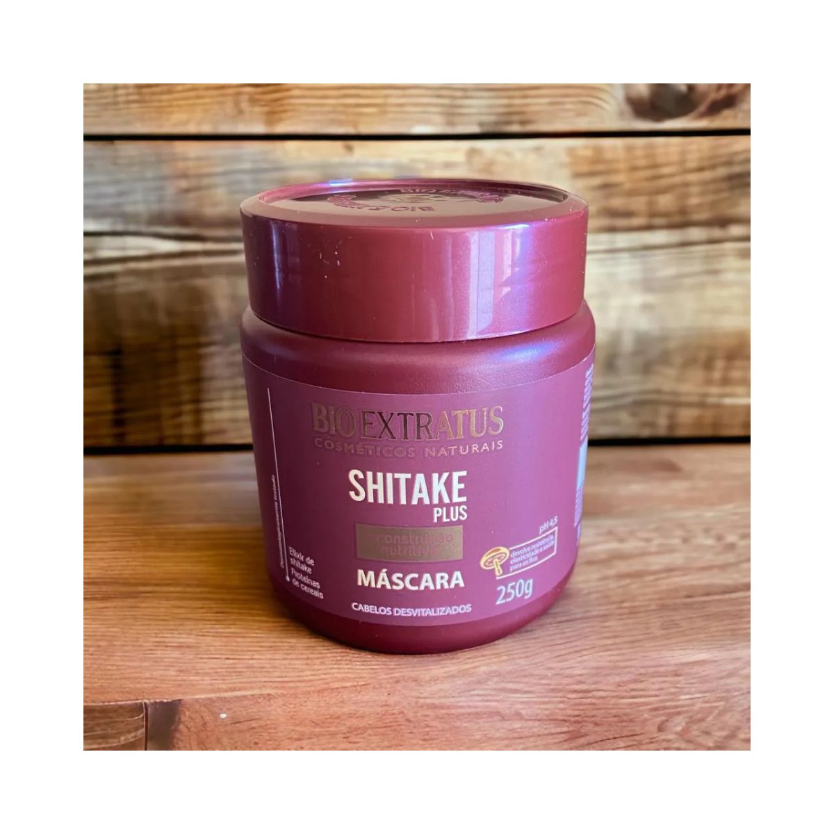 MÁSCARA DE HIDRATAÇÃO SHITAKE BIO EXTRATUS 250ML