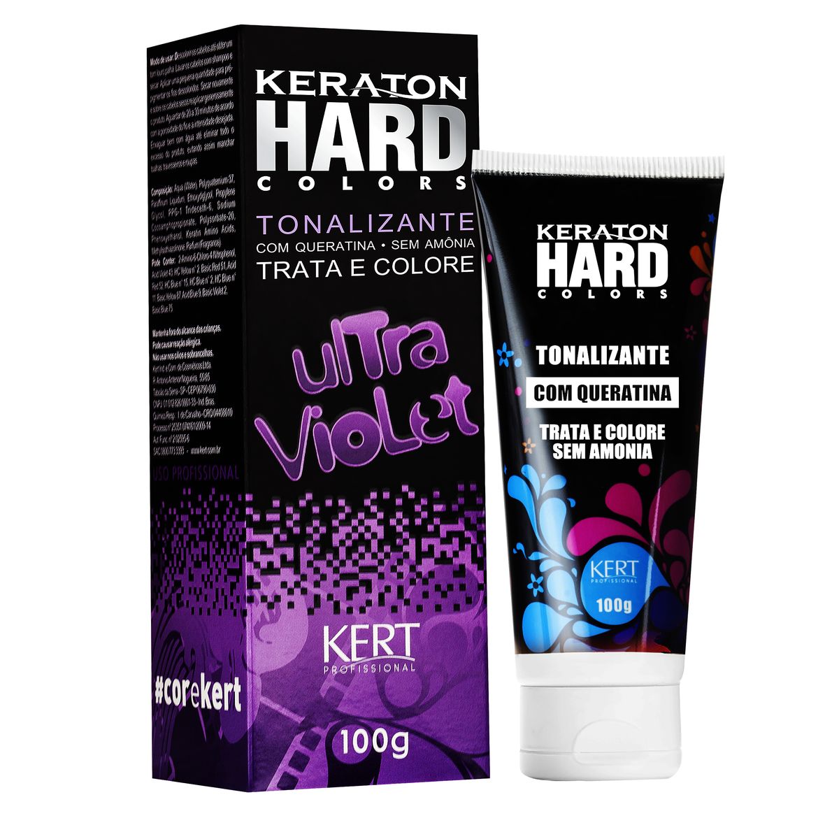TONALIZANTE KERATON HARD COLORS ULTRA VIOLET KERT 100G