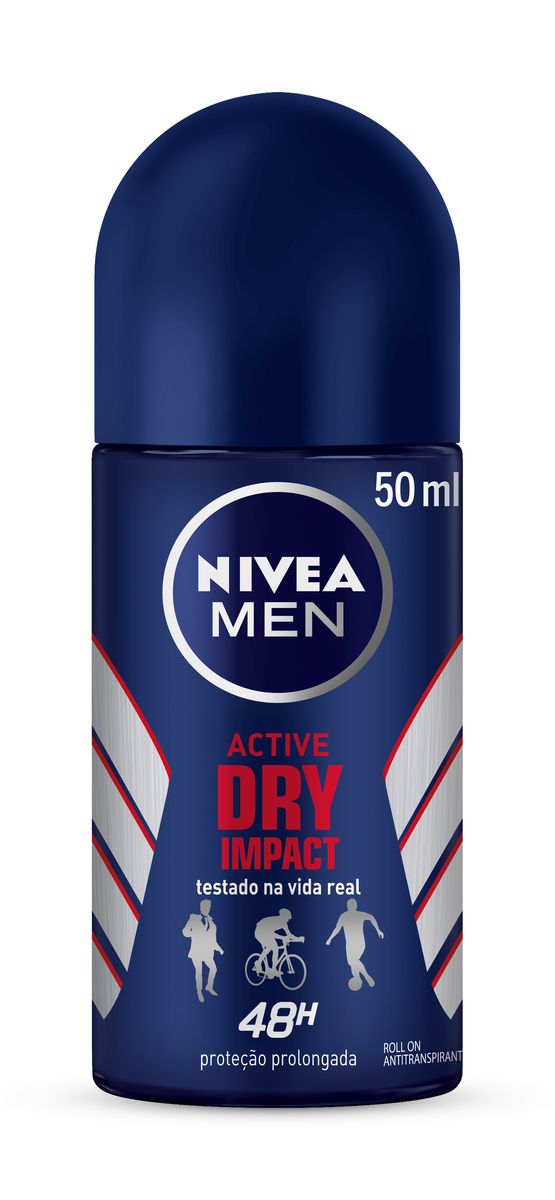 DESODORANTE ANTITRANSPIRANTE ROLL-ON DRY IMPACT NIVEA MEN 50ML