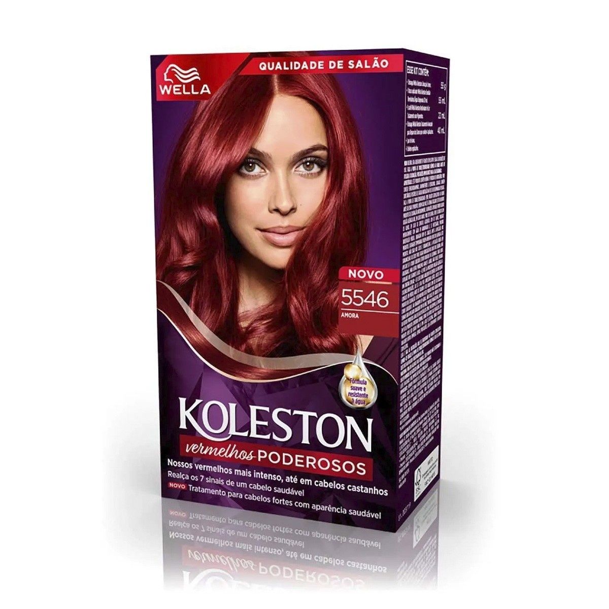 COLORAÇÃO PERMANENTE 5546 AMORA KOLESTON 55G