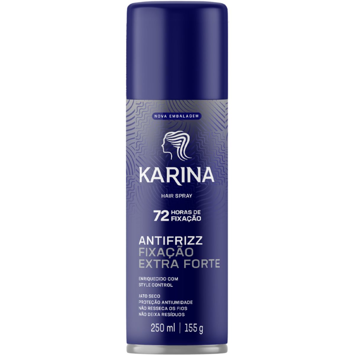 SPRAY FIXADOR CAPILAR EXTRA FORTE KARINA 250ML