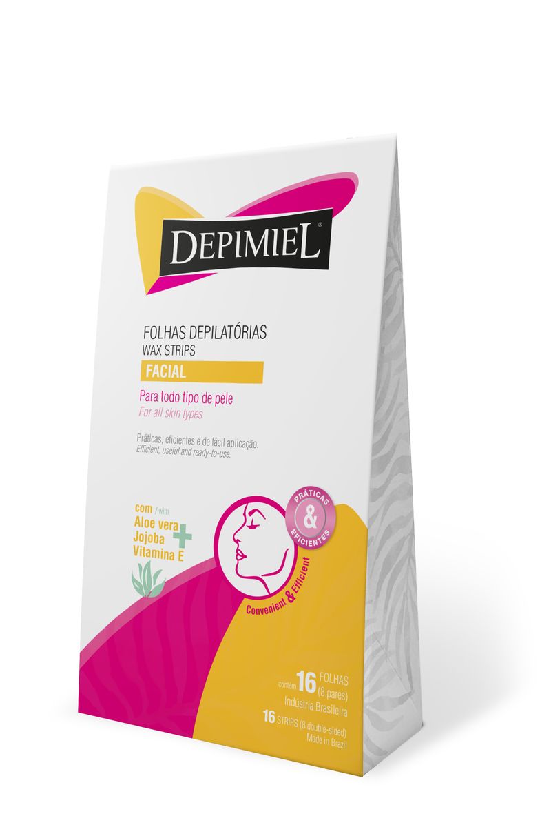 FOLHAS PRONTAS DEPIMIEL FACIAL 16 FOLHAS