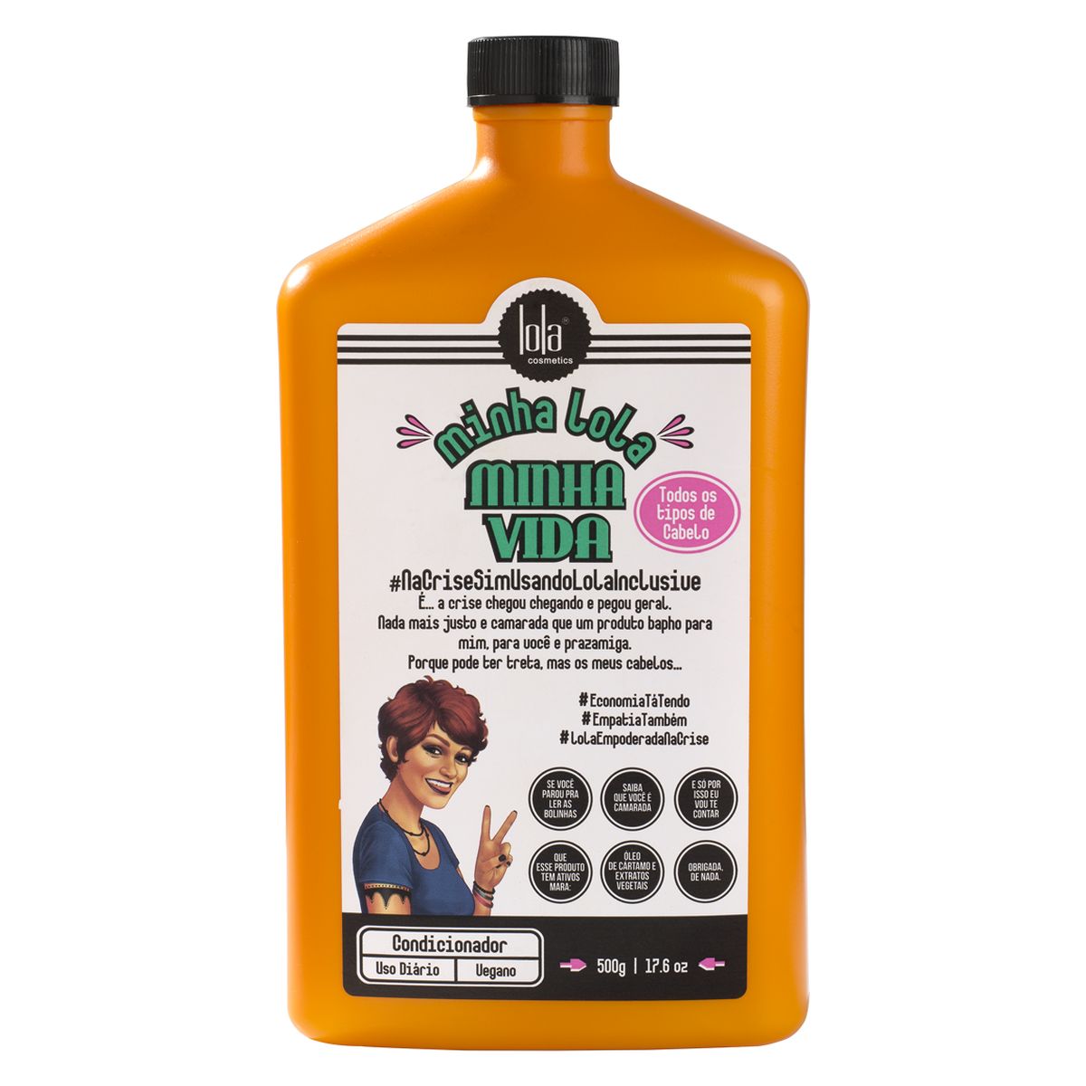 CONDICIONADOR MINHA LOLA MINHA VIDA LOLA COSMETICS 500ML