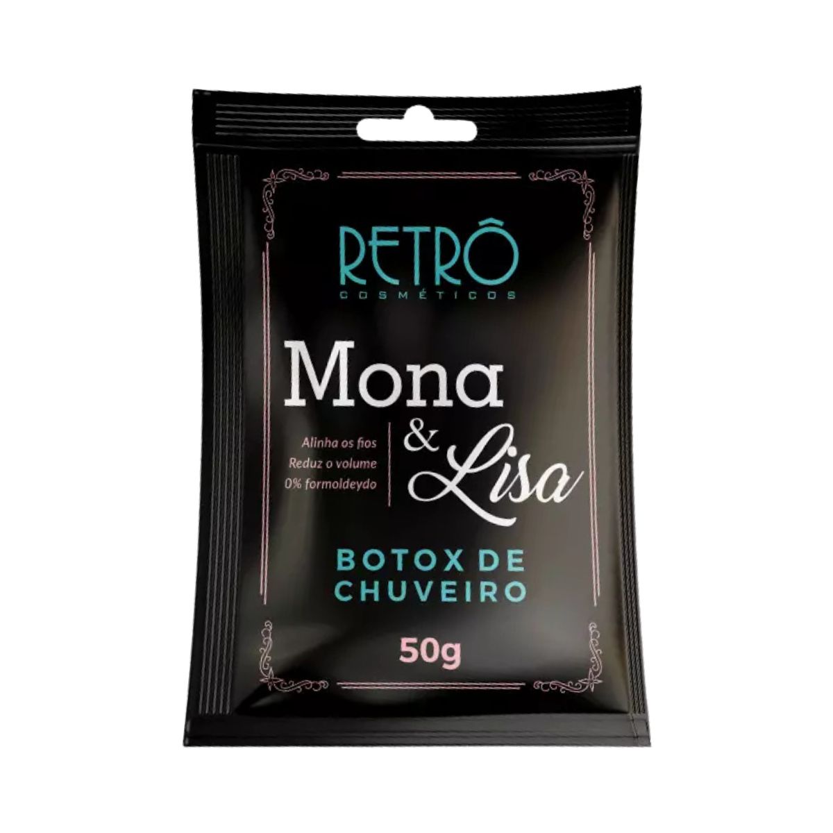 BTX CHUVEIRO MÁSCARA REDUTORA RETRÔ MONALISA 50G