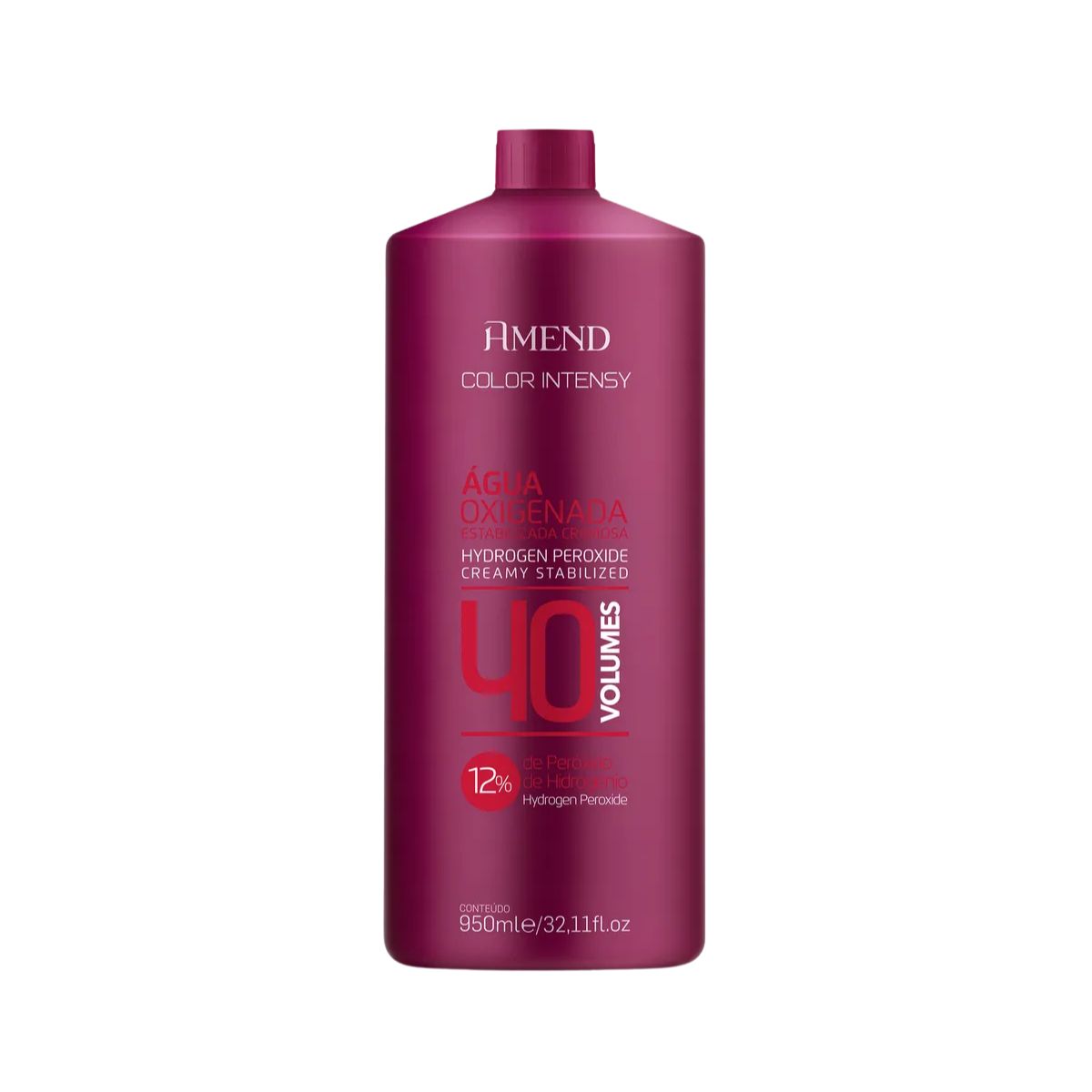 ÁGUA OXIGENADA 40 VOLUMES AMEND 950ML