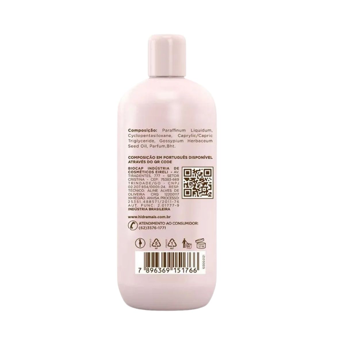 ÓLEO HIDRATANTE NEUTRO HIDRAMAIS PROFISSIONAL 500ML