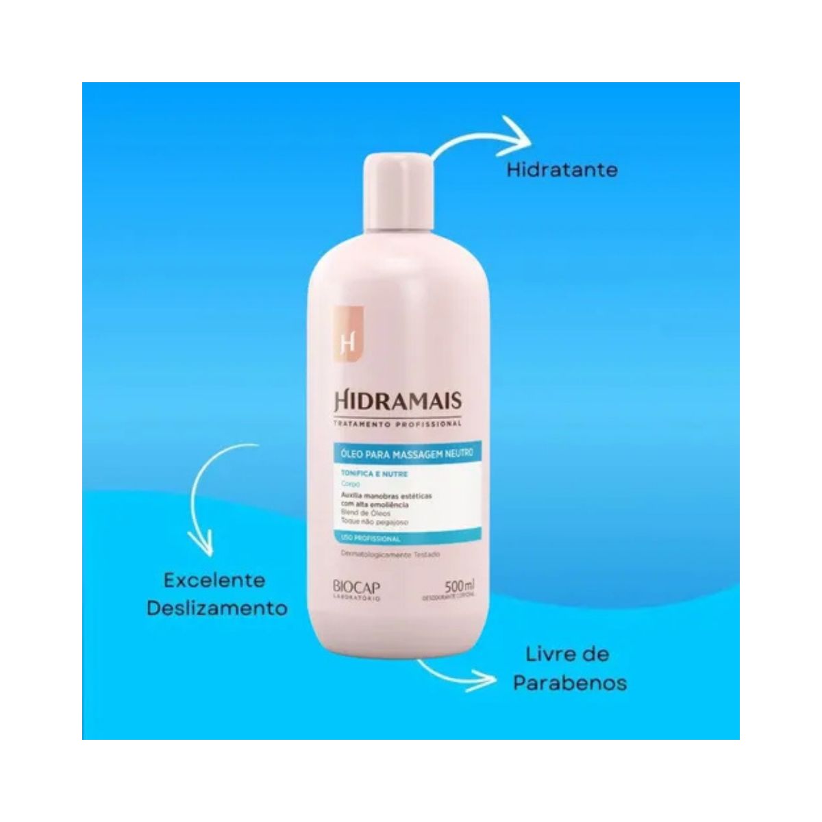 ÓLEO HIDRATANTE NEUTRO HIDRAMAIS PROFISSIONAL 500ML