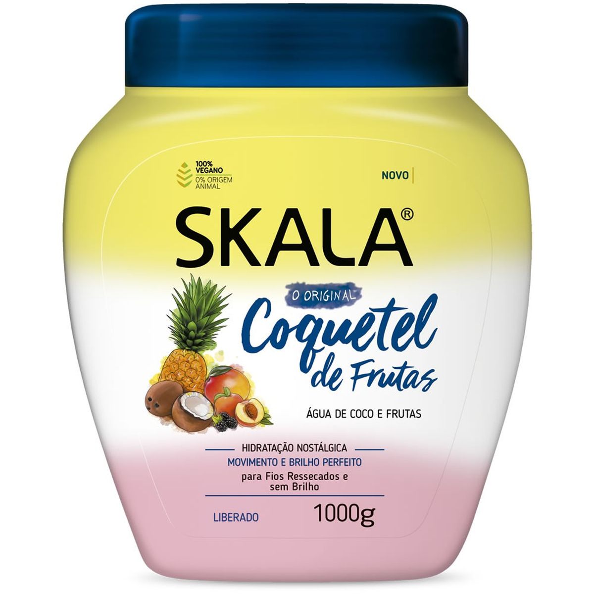 CREME DE TRATAMENTO COQUETEL DE FRUTAS SKALA 1KG