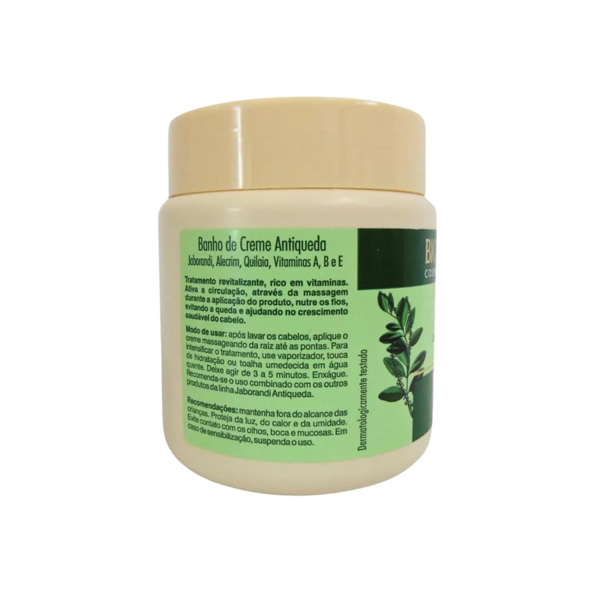 BANHO DE CREME ANTIQUEDA JABORANDI BIO EXTRATUS 250G