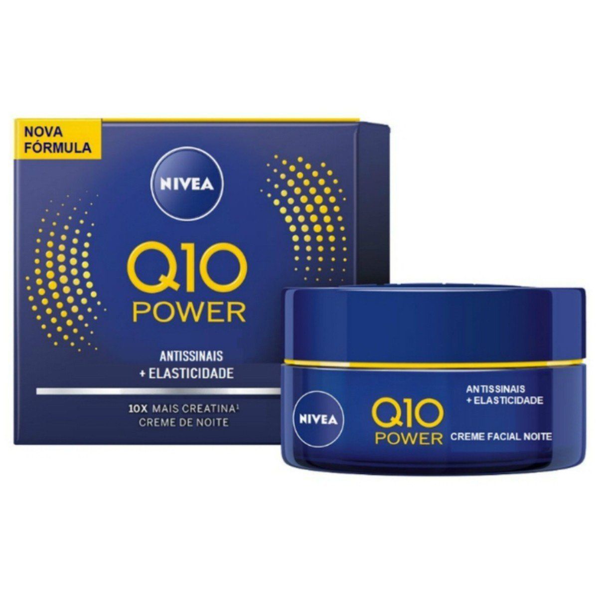 CREME FACIAL NOITE ANTISSINAIS Q10 PLUS NIVEA 49G