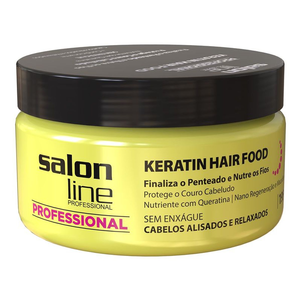 POMADA CAPILAR KERATIN HAIR FOOD SALON LINE 195G