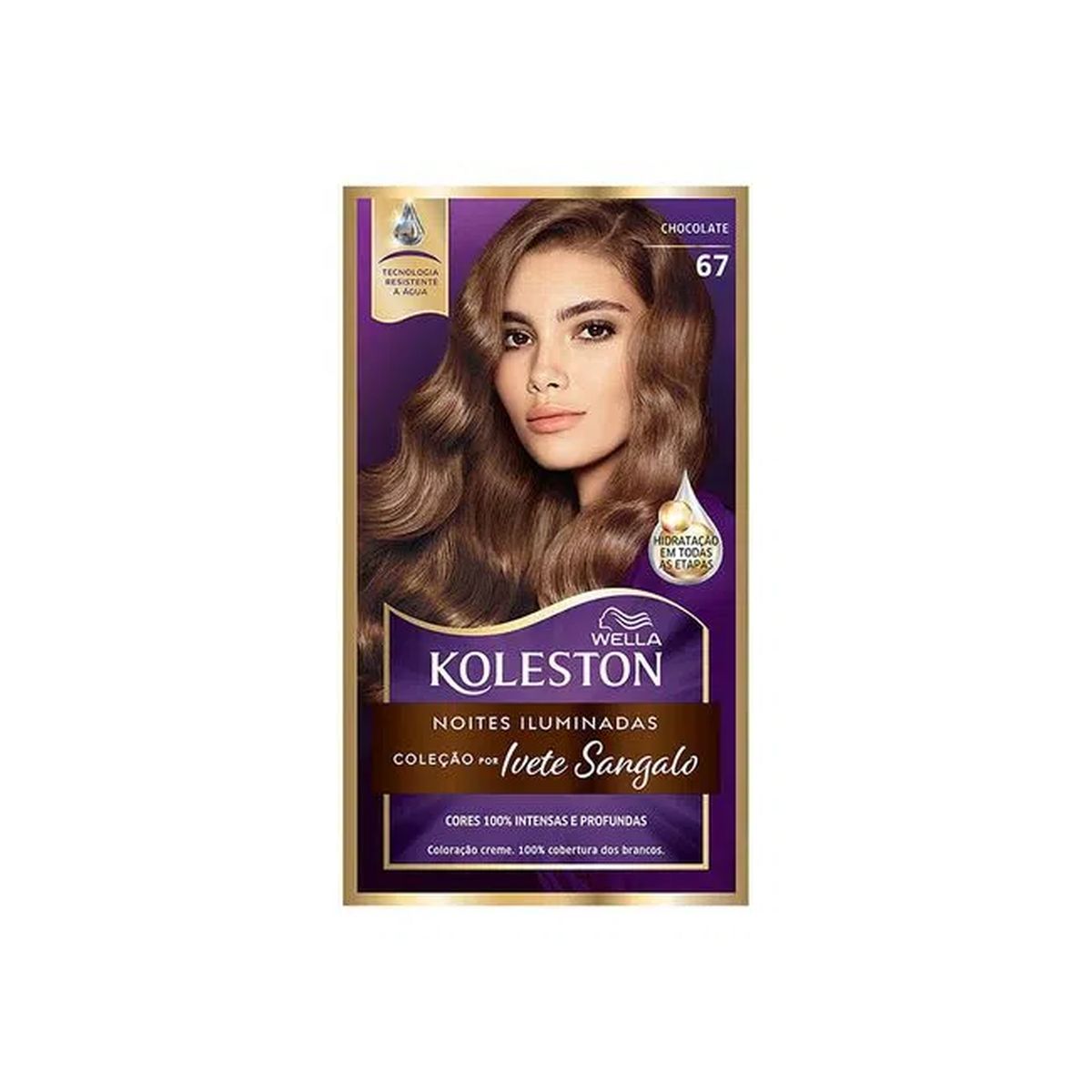 COLORAÇÃO PERMANENTE 67 CHOCOLATE KOLESTON 55G