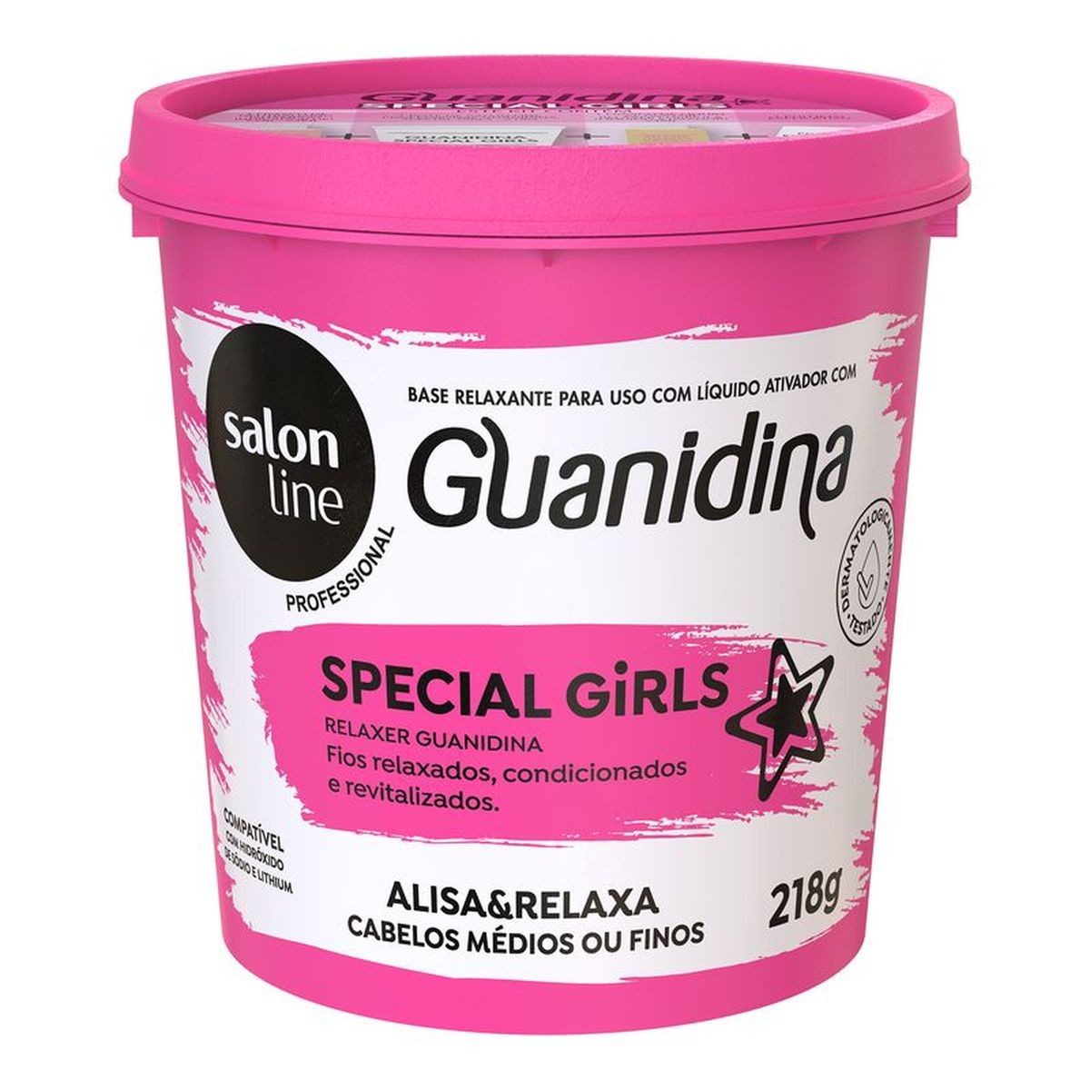 GUANIDINA SPECIAL GIRLS RELAXER SALON LINE 218G