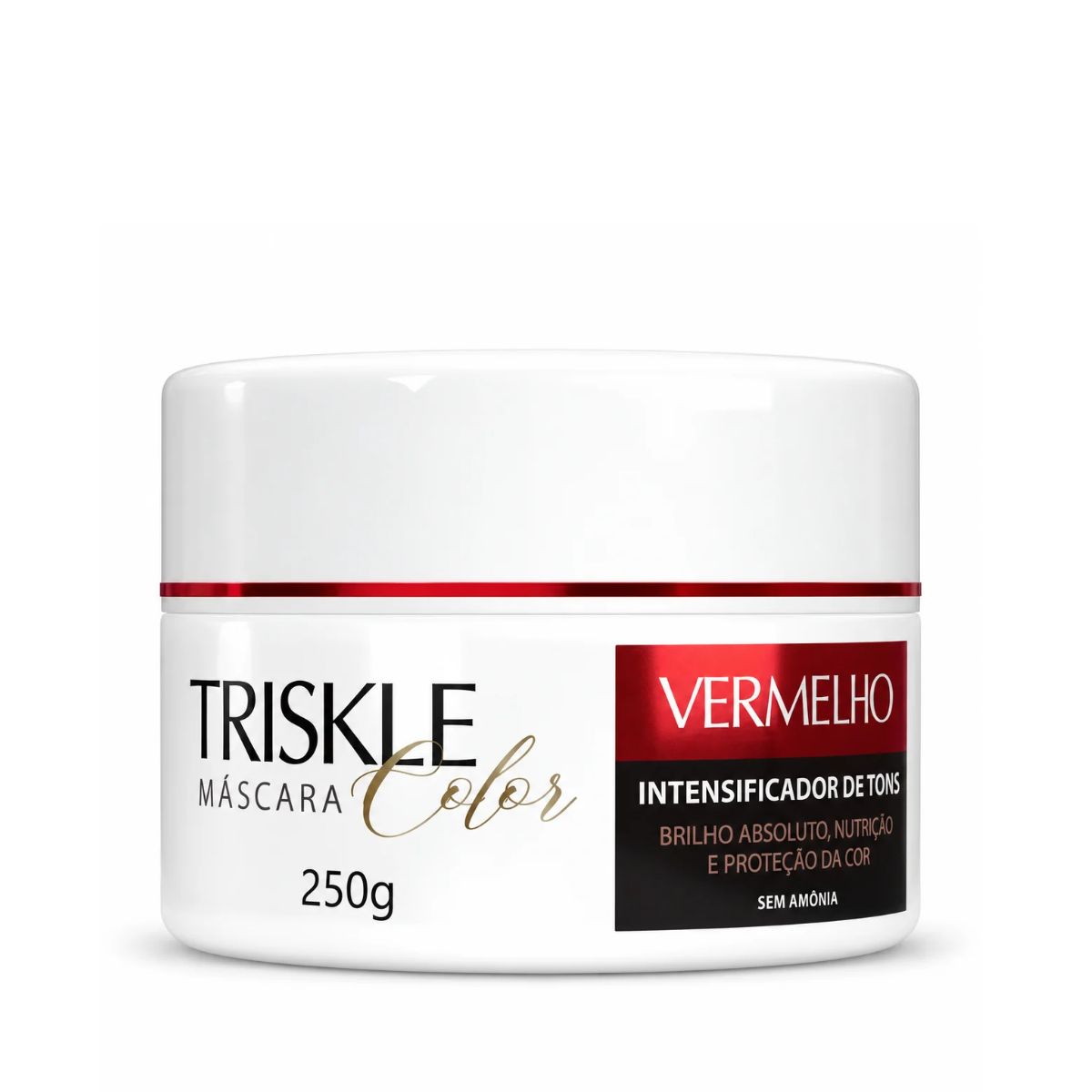 MÁSCARA INTENSIVE REPAIR VERMELHO INTENSIFICADOR DE TONS TRISKLE 250G