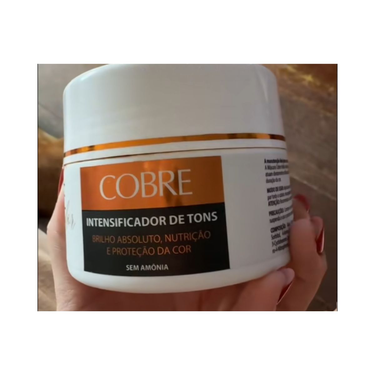 MÁSCARA COBRE INTENSIVE TRISKLE COSMÉTICOS 250G