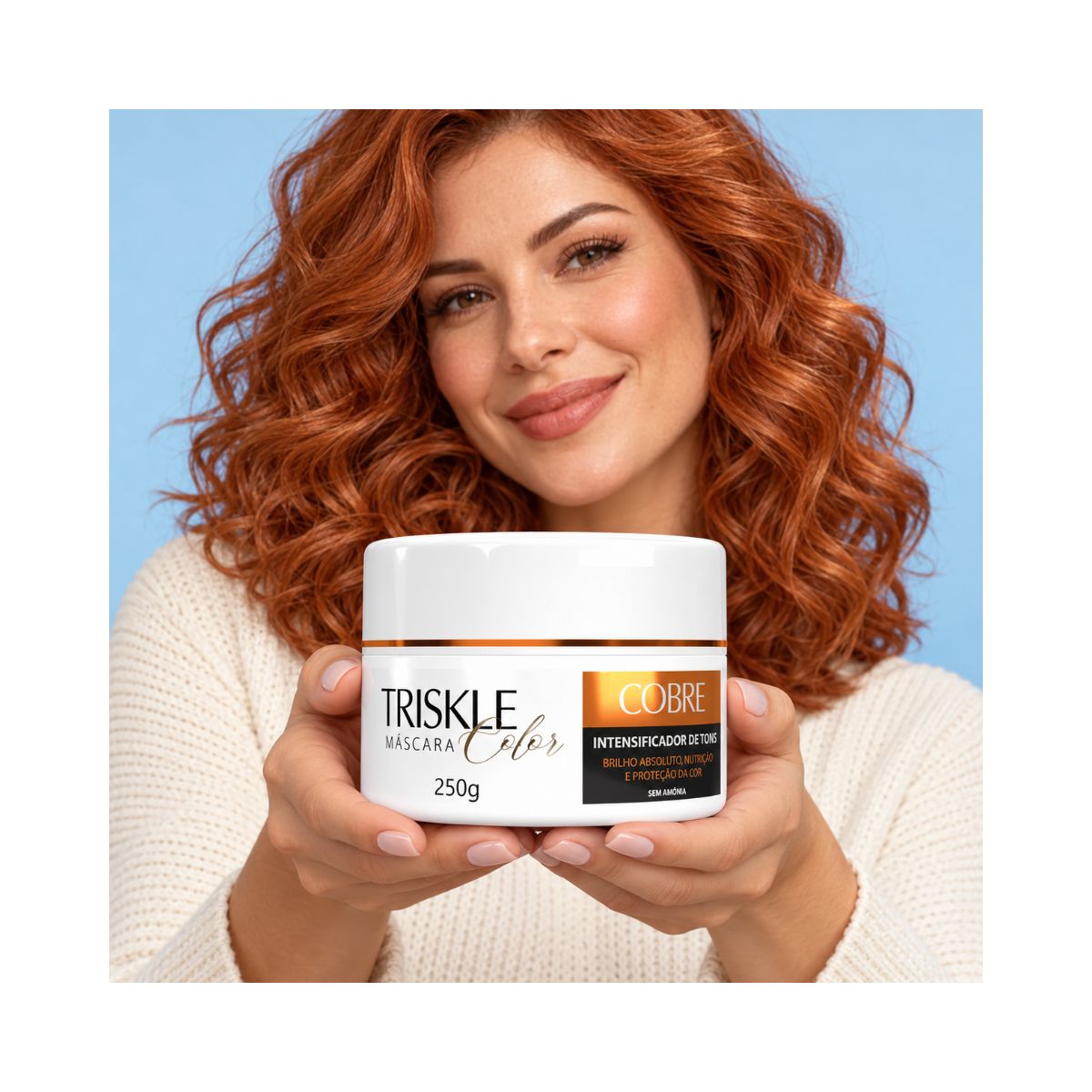 MÁSCARA COBRE INTENSIVE TRISKLE COSMÉTICOS 250G