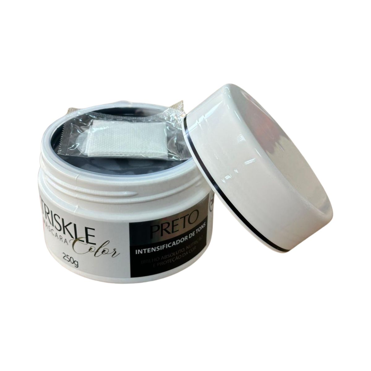 MÁSCARA INTENSIVE REPAIR PRETO INTENSIFICADOR DE TONS TRISKLE 250G