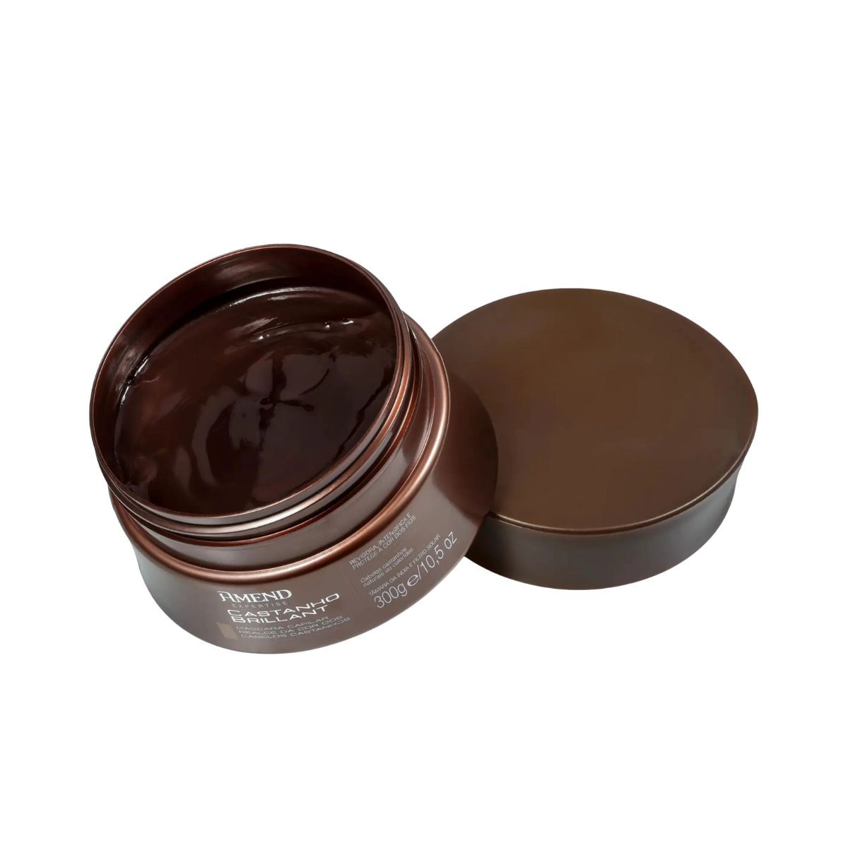 MÁSCARA REALCE DA COR CASTANHO BRILLIANT AMEND 300G