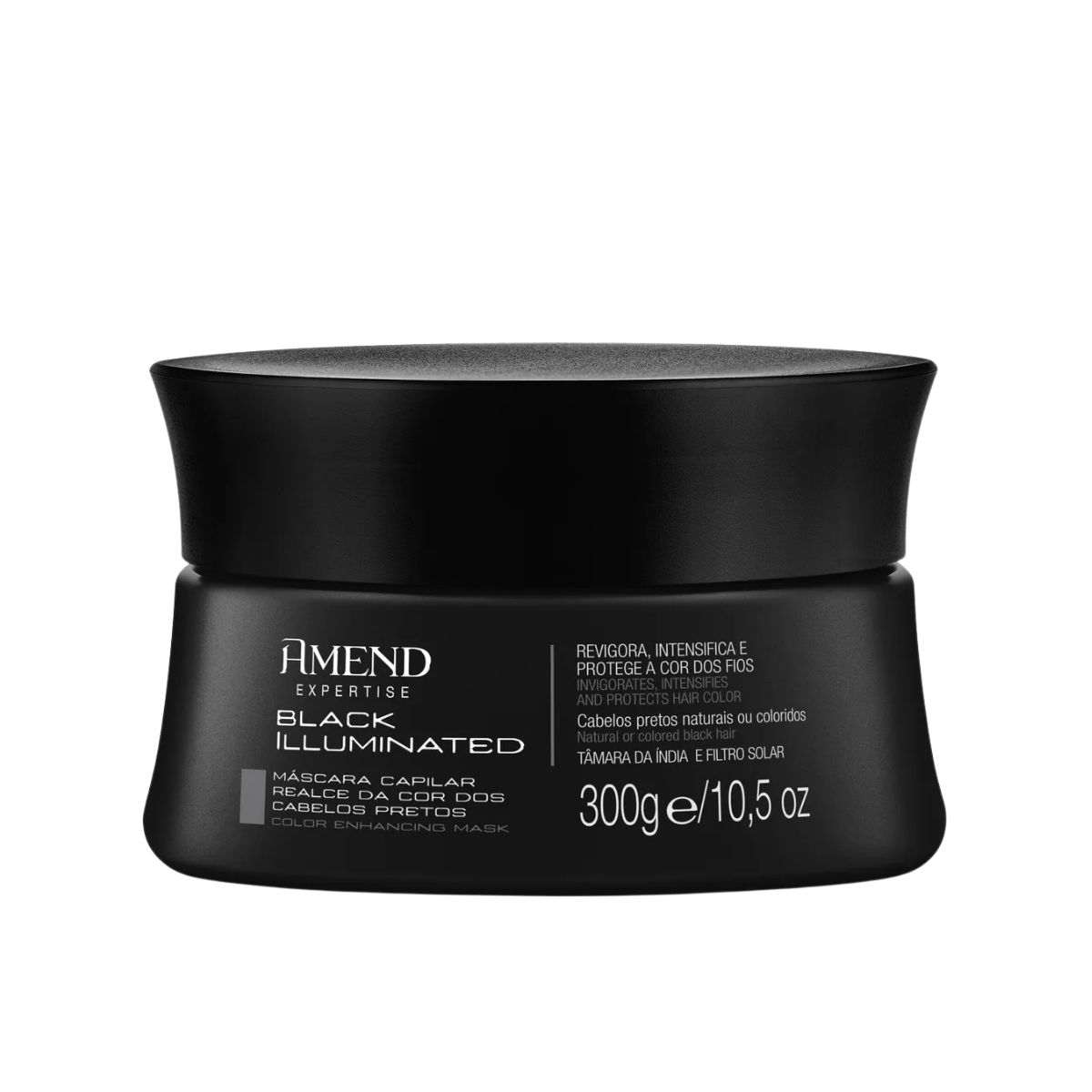 MÁSCARA REALCE DA COR BLACK ILLUMINATED AMEND 300G